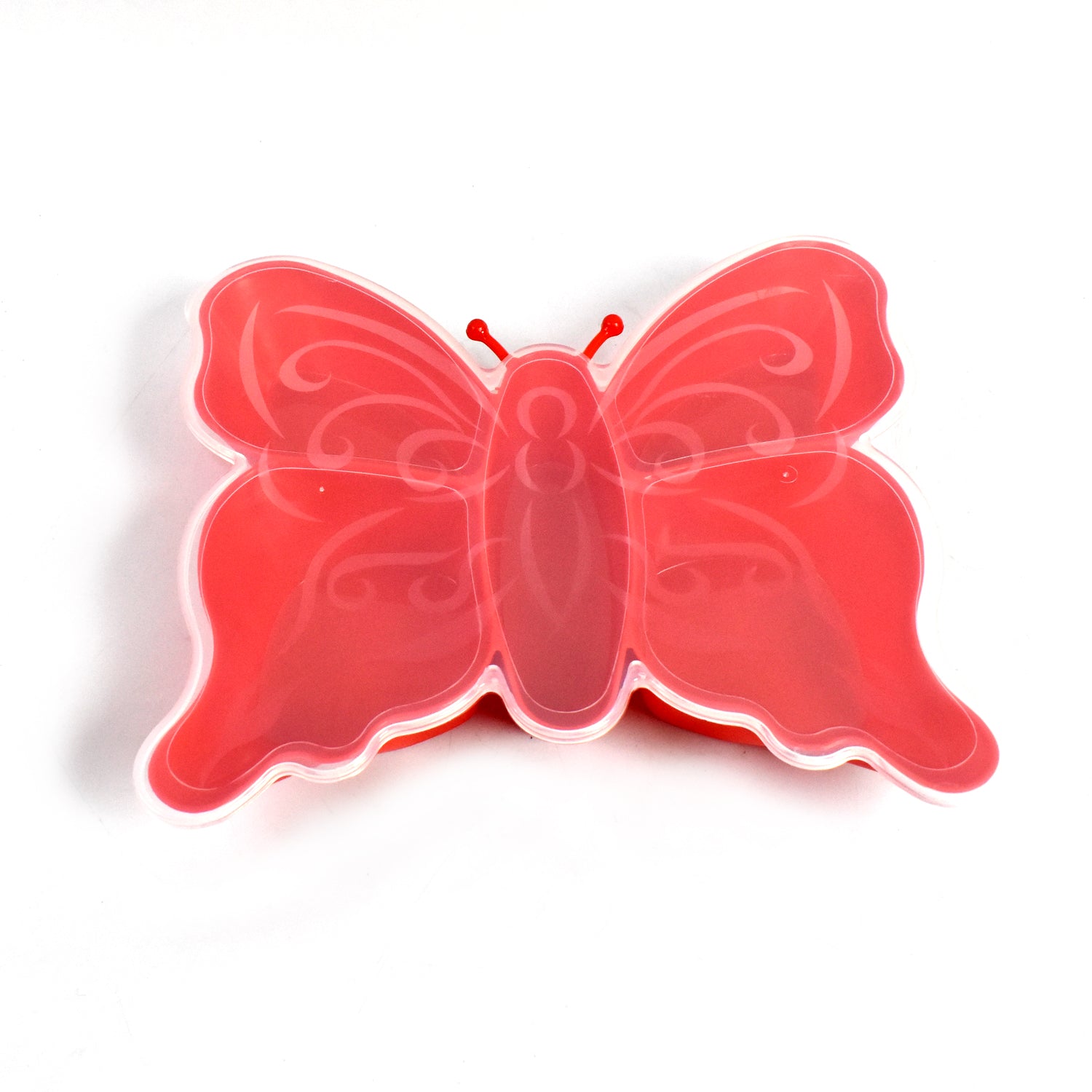 5 Compartment Multipurpose Butterfly Plastic Tray (1 Pc) 5 Compartment Multipurpose Butterfly Plastic Tray (1 Pc)